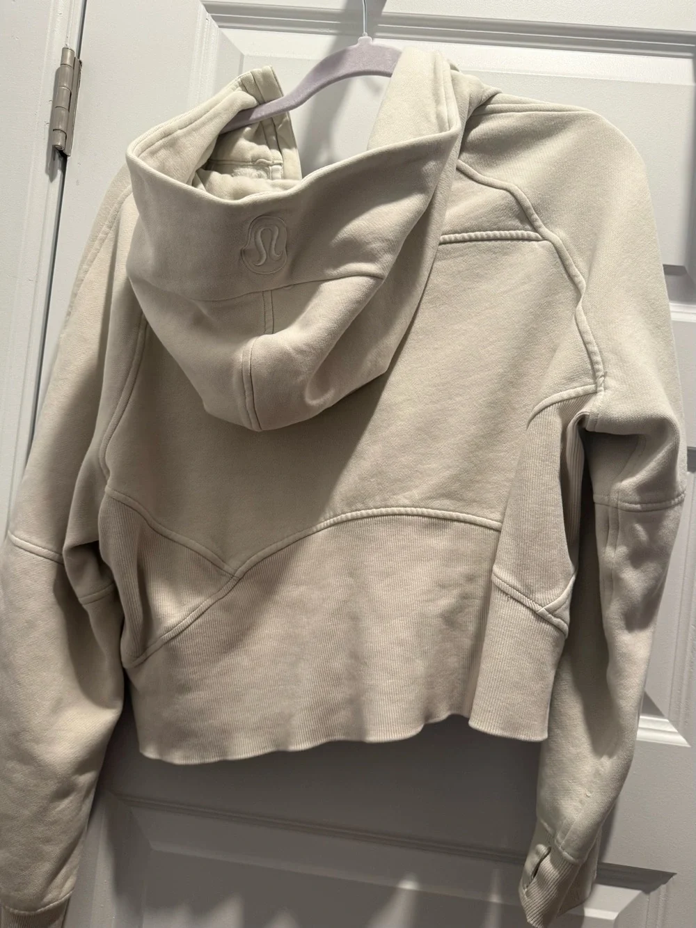 lululemon athletica Cream Half-Zip Hoodie